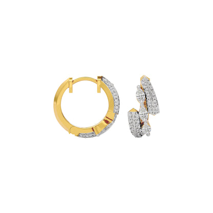 Eternal Shine Diamond Earring 18 KT / Yellow Gold