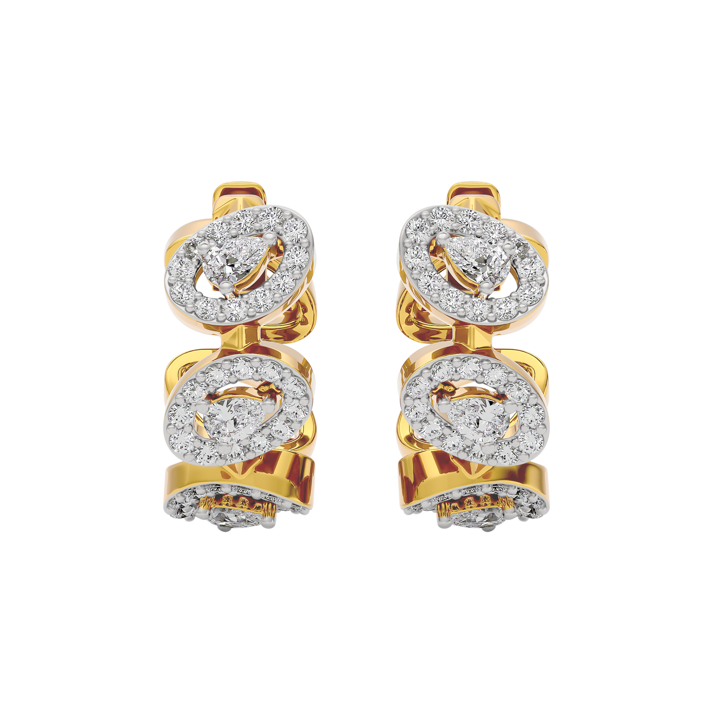 Velvet Aura Diamond Earring