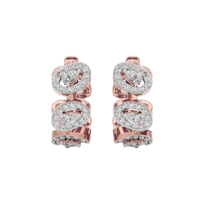 Velvet Aura Diamond Earring 18 KT / Rose Gold