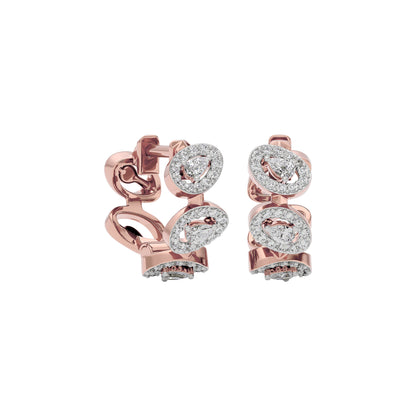 Velvet Aura Diamond Earring 18 KT / Rose Gold