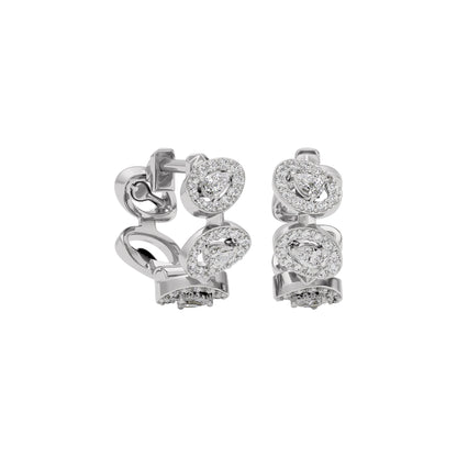 Velvet Aura Diamond Earring 18 KT / White Gold