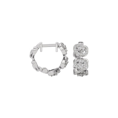 Velvet Aura Diamond Earring 18 KT / White Gold