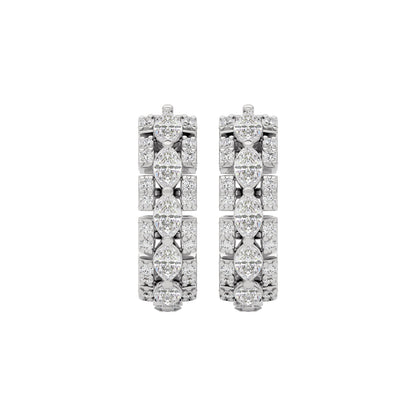 Diamond Enigma Earring 18 KT / White Gold