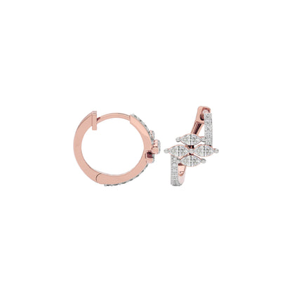 Mystic Glow Diamond Earring 18 KT / Rose Gold