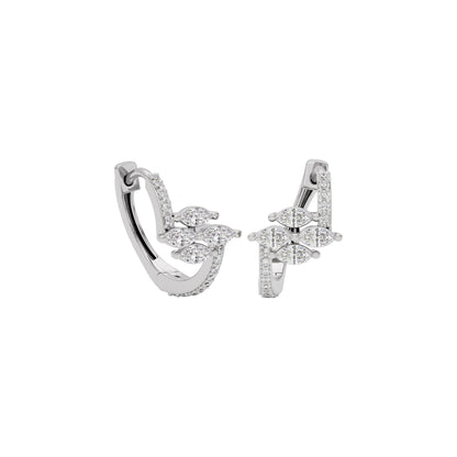 Mystic Glow Diamond Earring 18 KT / White Gold