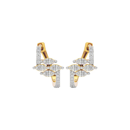 Mystic Glow Diamond Earring 18 KT / Yellow Gold