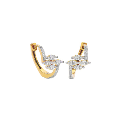 Mystic Glow Diamond Earring 18 KT / Yellow Gold