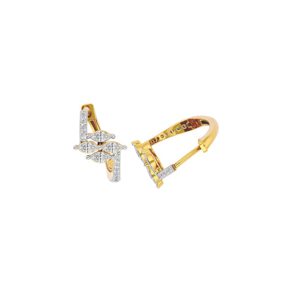 Mystic Glow Diamond Earring 18 KT / Yellow Gold