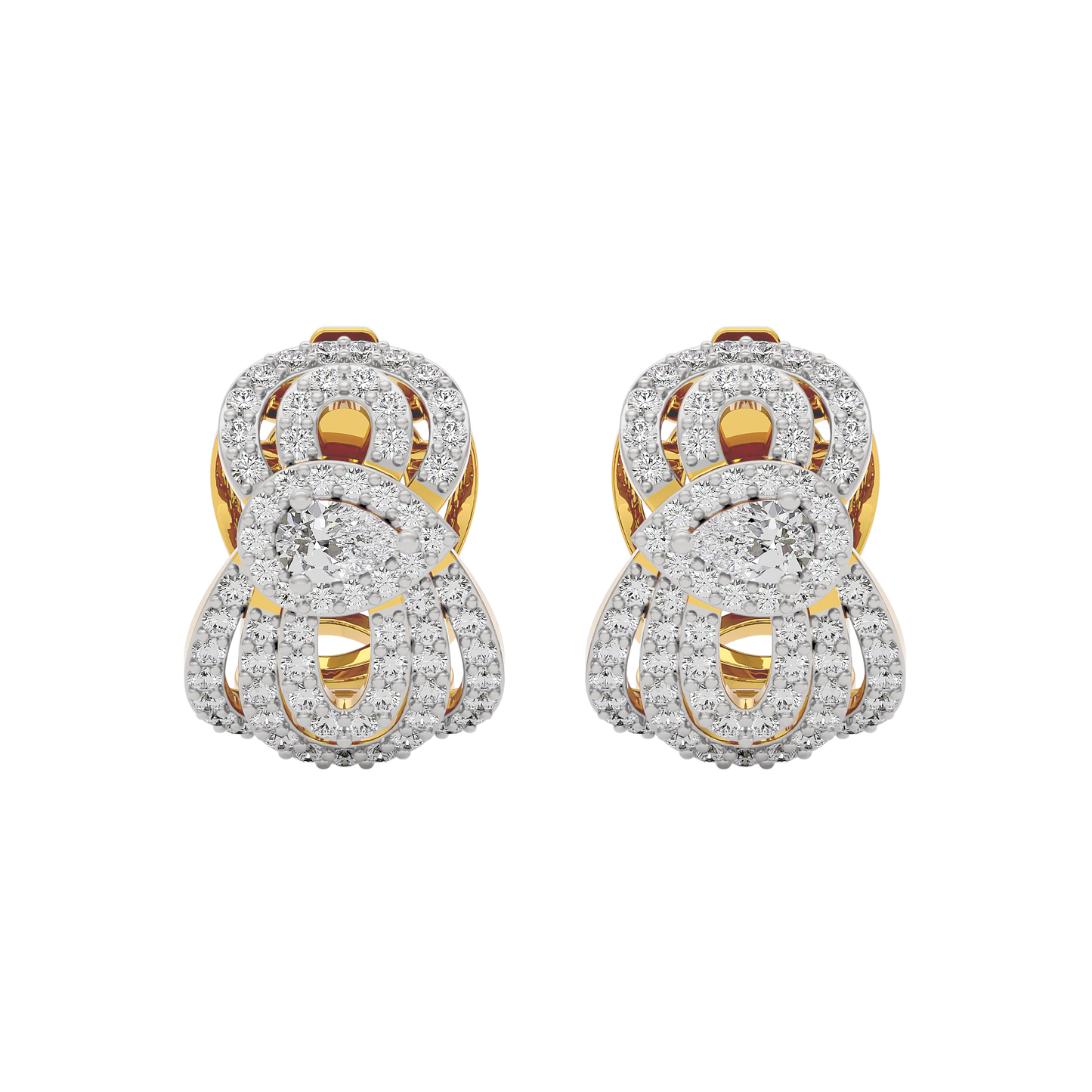 Regal Charm Diamond Earring