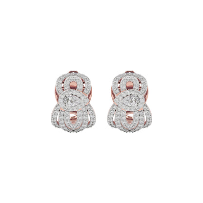 Regal Charm Diamond Earring 18 KT / Rose Gold