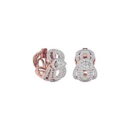 Regal Charm Diamond Earring 18 KT / Rose Gold