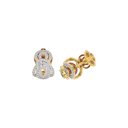 Regal Charm Diamond Earring 18 KT / Yellow Gold