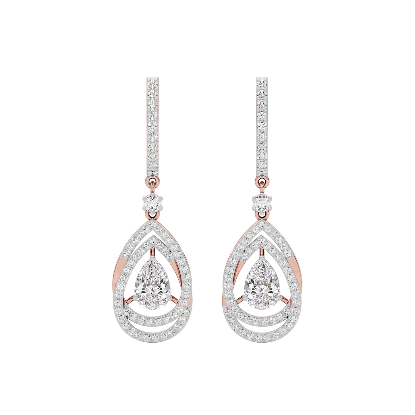 Starlight Embrace Diamond Earring