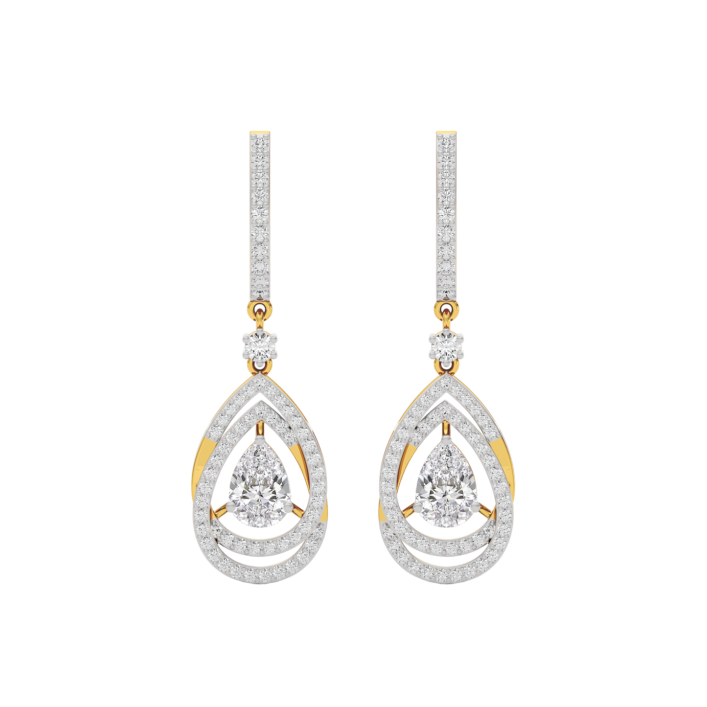 Starlight Embrace Diamond Earring