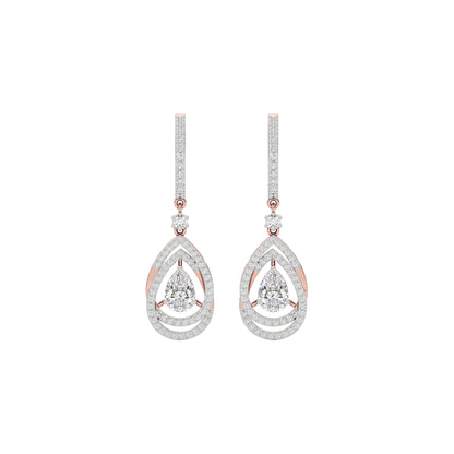 Starlight Embrace Diamond Earring 18 KT / Rose Gold