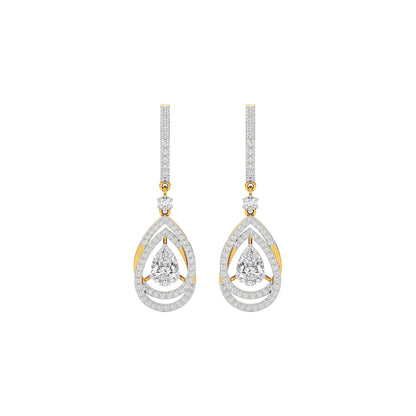 Starlight Embrace Diamond Earring 18 KT / Yellow Gold