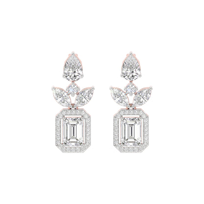 Diamond Enchantment Earring 18 KT / Rose Gold