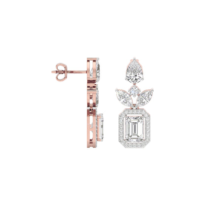 Diamond Enchantment Earring 18 KT / Rose Gold