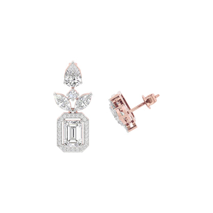 Diamond Enchantment Earring 18 KT / Rose Gold