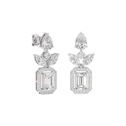 Diamond Enchantment Earring 18 KT / White Gold