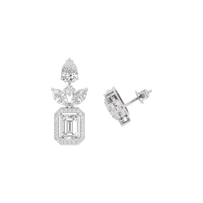 Diamond Enchantment Earring 18 KT / White Gold