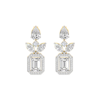Diamond Enchantment Earring 18 KT / Yellow Gold