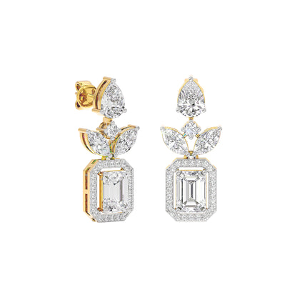 Diamond Enchantment Earring 18 KT / Yellow Gold
