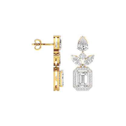 Diamond Enchantment Earring 18 KT / Yellow Gold