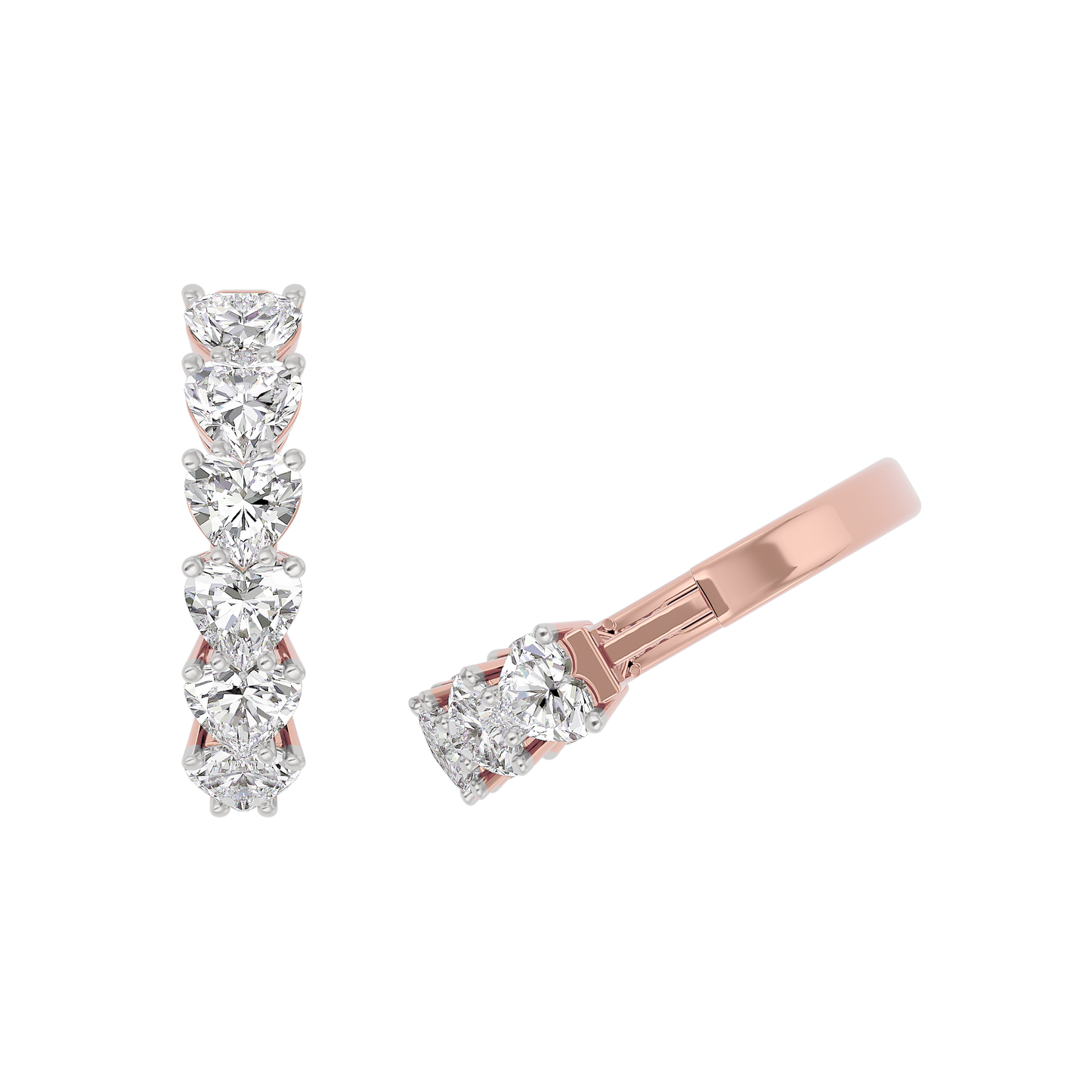 Silken Whisper Diamond Earring