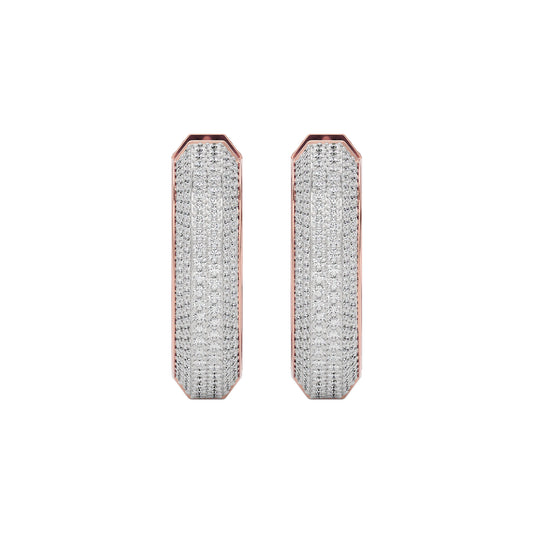Twilight Mist Diamond Earring 18 KT / Rose Gold