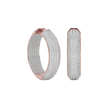 Twilight Mist Diamond Earring 18 KT / Rose Gold