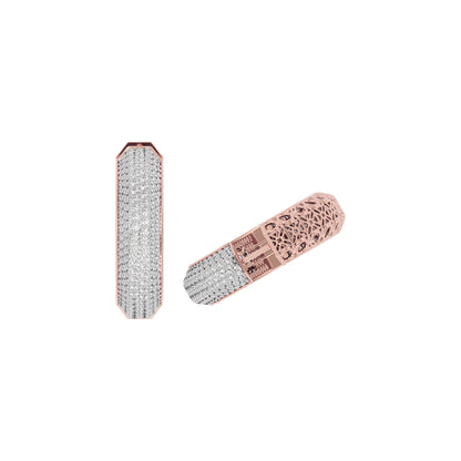 Twilight Mist Diamond Earring 18 KT / Rose Gold