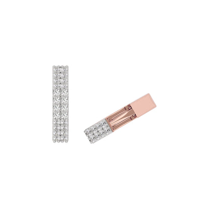 Velvet Embrace Diamond Earring 18 KT / Rose Gold
