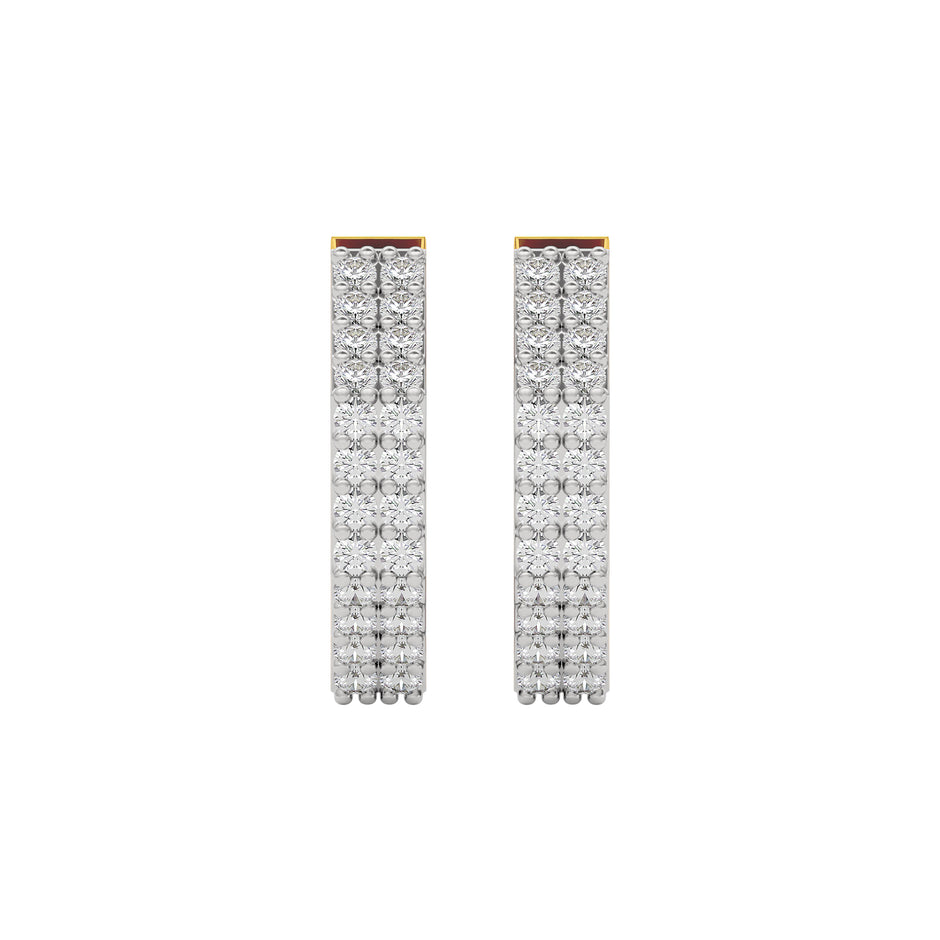 Velvet Embrace Diamond Earring 18 KT / Yellow Gold