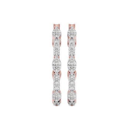 Diamond Halo Spark Diamond Earring