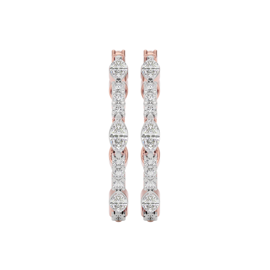 Diamond Halo Spark Diamond Earring