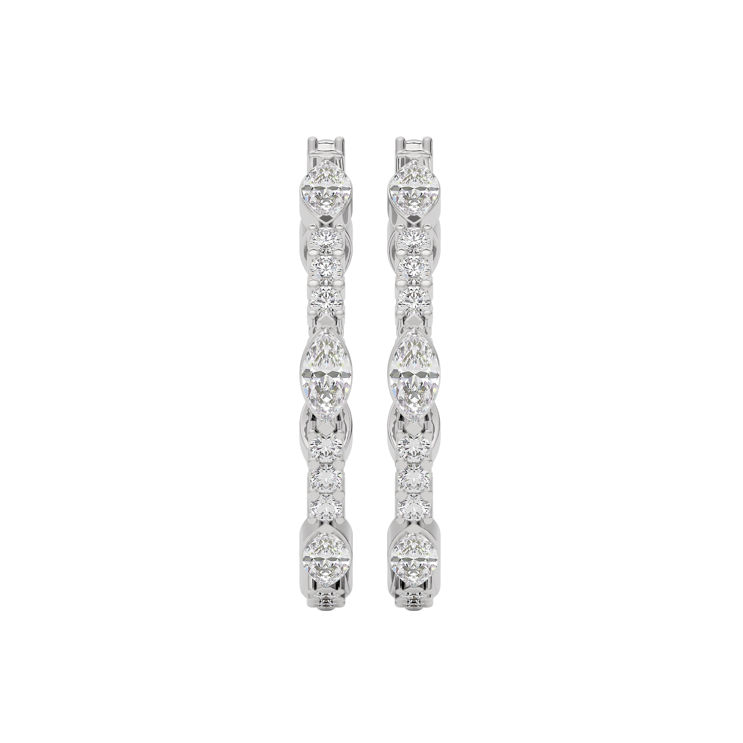 Diamond Halo Spark Diamond Earring