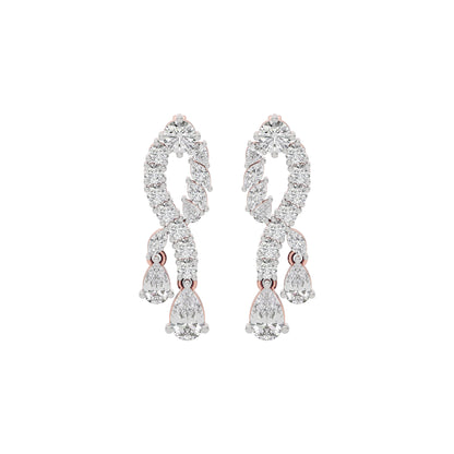 Starlit Dream Diamond Earring 18 KT / Rose Gold