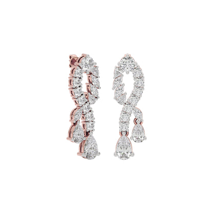 Starlit Dream Diamond Earring 18 KT / Rose Gold