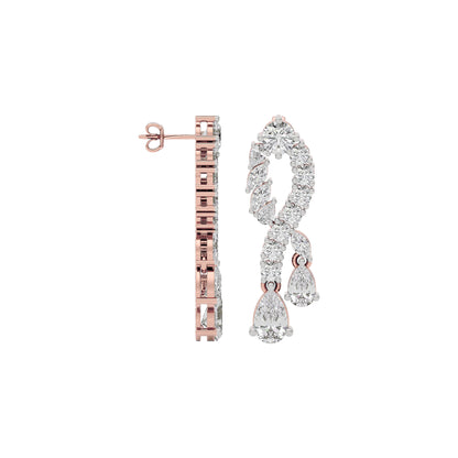Starlit Dream Diamond Earring 18 KT / Rose Gold