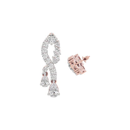 Starlit Dream Diamond Earring 18 KT / Rose Gold
