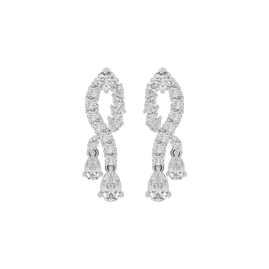 Starlit Dream Diamond Earring 18 KT / White Gold