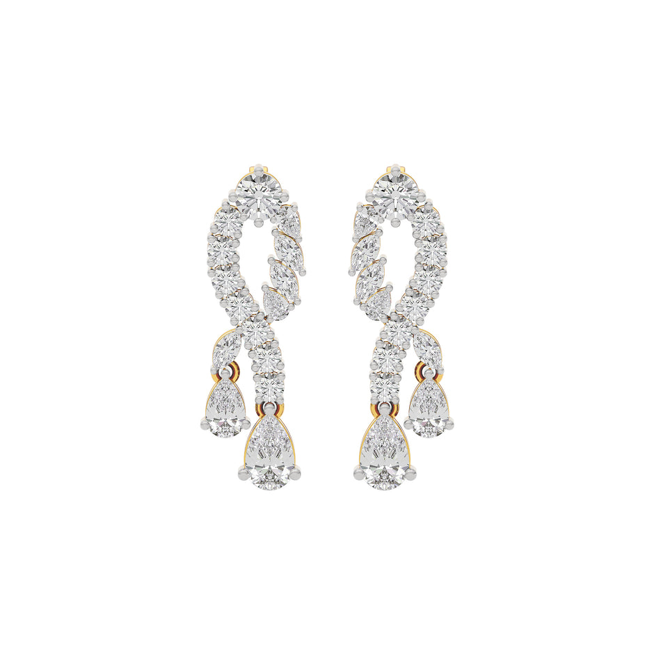 Starlit Dream Diamond Earring 18 KT / Yellow Gold