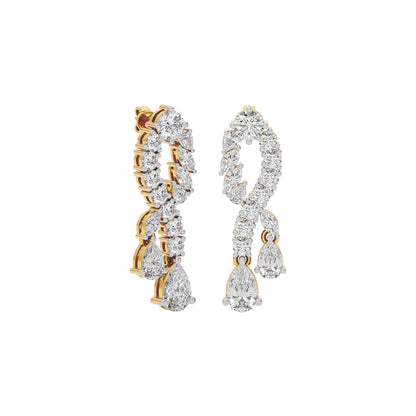 Starlit Dream Diamond Earring 18 KT / Yellow Gold