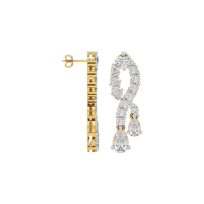 Starlit Dream Diamond Earring 18 KT / Yellow Gold