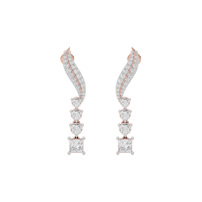 Mystic Aurora Diamond Earring