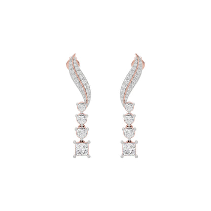 Mystic Aurora Diamond Earrings