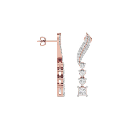 Mystic Aurora Diamond Earrings