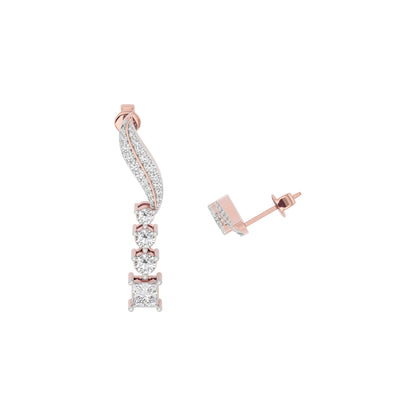 Mystic Aurora Diamond Earrings