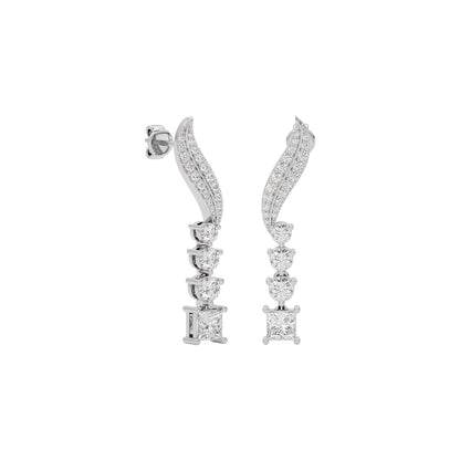 Mystic Aurora Diamond Earrings